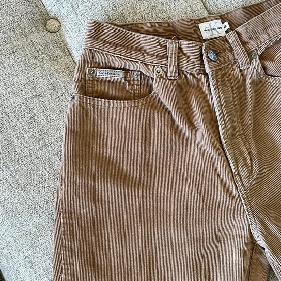 Calvin Klein Corduroy Pants 100% Cotton - Picture 4 of 16